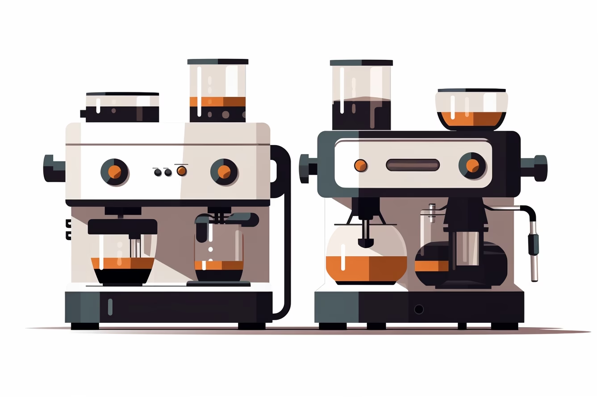 latte automatic semi-automatic